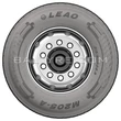 Kép 4/4 - Leao 315/80R22,5 M205-A 158/150 K 22PR
