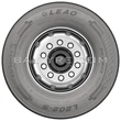 Kép 4/4 - Leao 265/70R17,5 L202-S 140/138 M 16PR