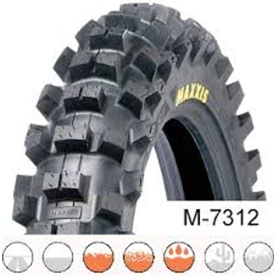 100/90-19 M-7312 TT MAXXIS
